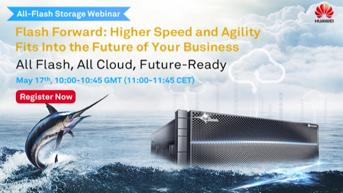 Huawei All-Flash webinar