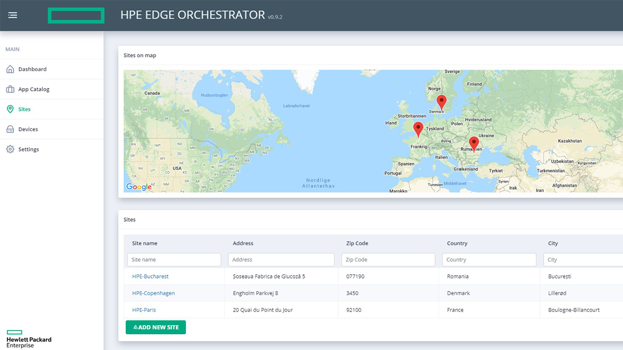 HPE Edge Orchestator