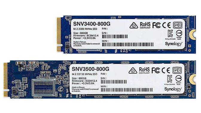 Synology SNV3400 SNV3500 800Gb NVMe M.2