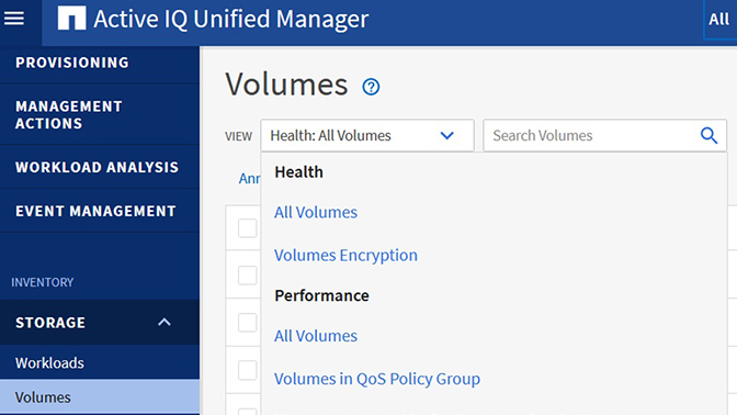 NetApp Active IQ Unified Manager 9.9